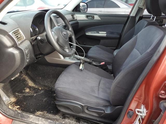 JF2SH6BC0AH796734 - 2010 SUBARU FORESTER XS Rouge photo 7