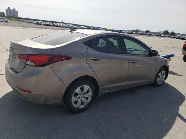 5NPDH4AE6GH739012 - 2016 HYUNDAI ELANTRA SE GRAY photo 3