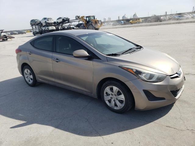 5NPDH4AE6GH739012 - 2016 HYUNDAI ELANTRA SE GRAY photo 4