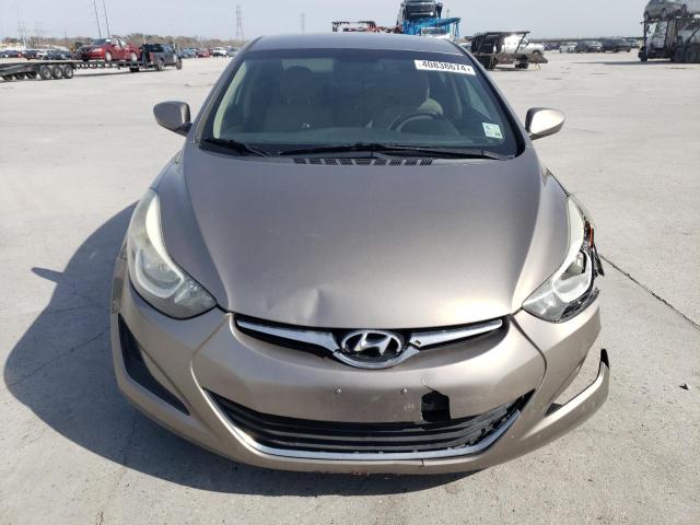 5NPDH4AE6GH739012 - 2016 HYUNDAI ELANTRA SE GRAY photo 5