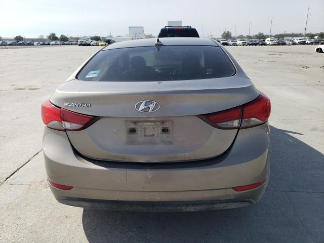 5NPDH4AE6GH739012 - 2016 HYUNDAI ELANTRA SE GRAY photo 6