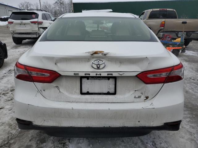 JTNB11HK5J3015770 - 2018 TOYOTA CAMRY L WHITE photo 6