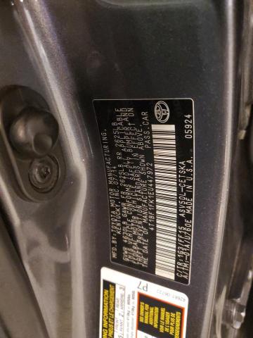 4T1BF1FK1EU447972 - 2014 TOYOTA CAMRY L 灰色 照片 12