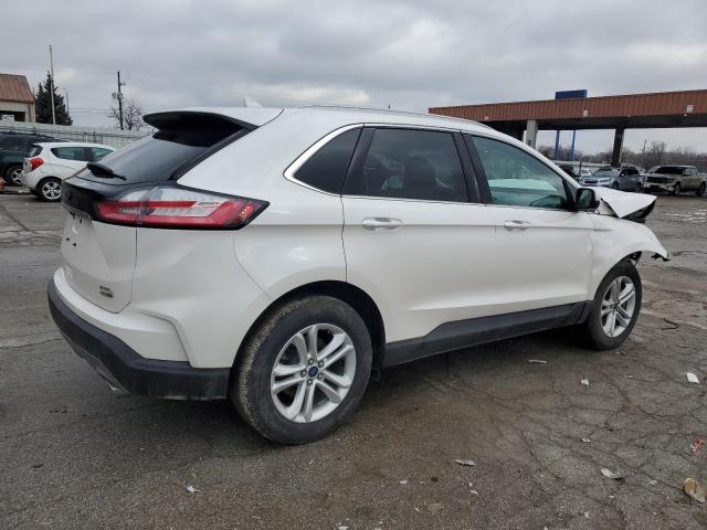 2FMPK4J99KBC71746 - 2019 FORD EDGE SEL WHITE photo 3