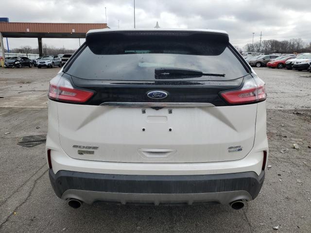 2FMPK4J99KBC71746 - 2019 FORD EDGE SEL WHITE photo 6