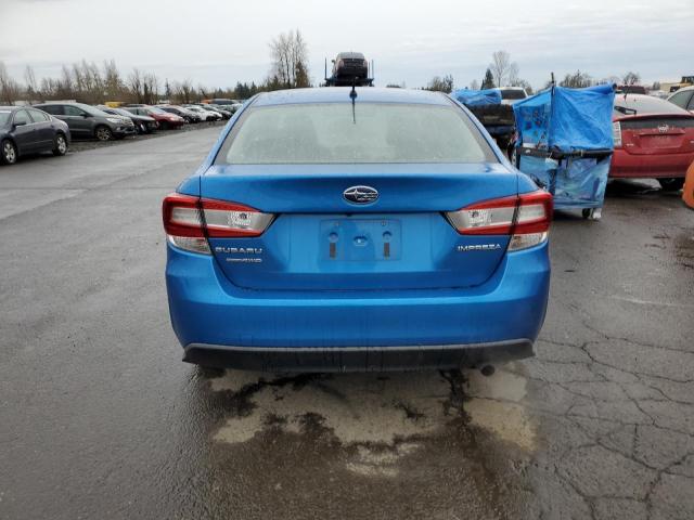 4S3GKAB62L3605933 - 2020 SUBARU IMPREZA BLUE photo 6