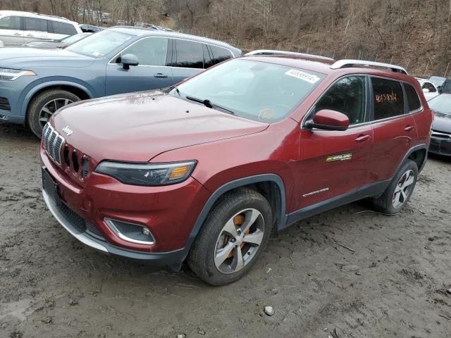 1C4PJMDX7KD423339 - 2019 JEEP CHEROKEE LIMITED RED photo 1