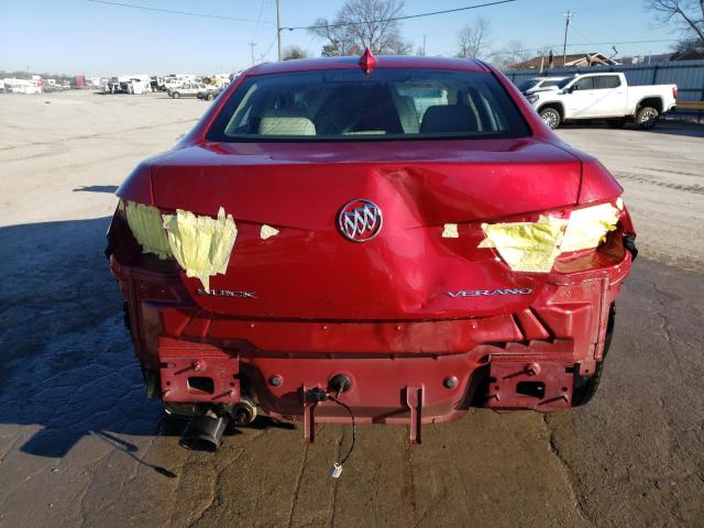 1G4PS5SK8F4192950 - 2015 BUICK VERANO MAROON photo 6