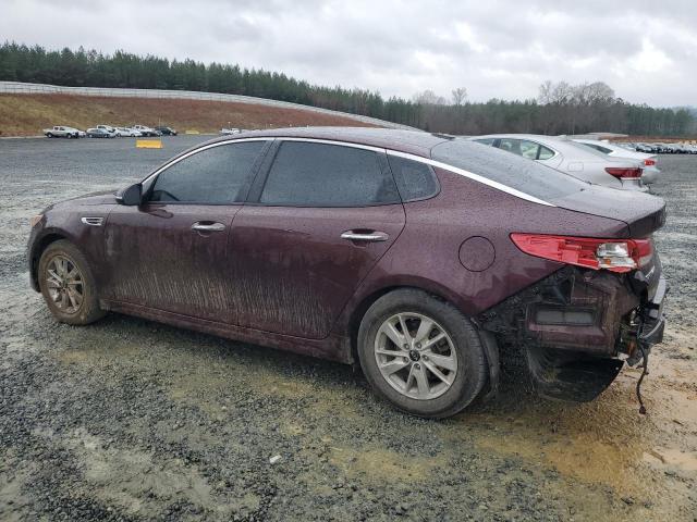 5XXGT4L3XJG178792 - 2018 KIA OPTIMA LX BURGUNDY photo 2