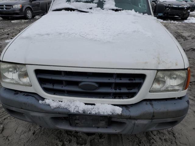 1FTYR10D23TA22618 - 2003 FORD RANGER WHITE photo 11