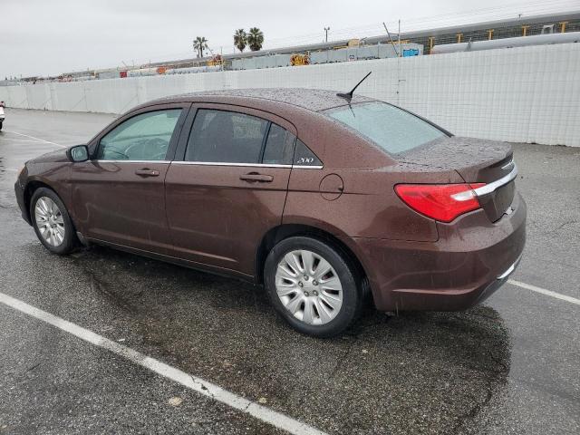 1C3CCBAB4DN735822 - 2013 CHRYSLER 200 LX BROWN photo 2