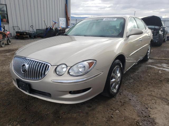 2G4WC582X81185769 - 2008 BUICK LACROSSE CX GOLD photo 2