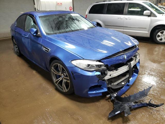 WBSFV9C57DD096577 - 2013 BMW M5 BLUE photo 4