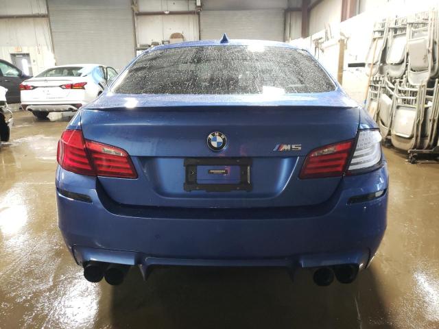 WBSFV9C57DD096577 - 2013 BMW M5 BLUE photo 6