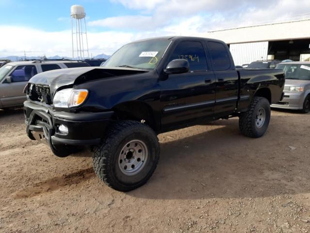 5TBRT3413YS113817 - 2000 TOYOTA TUNDRA ACCESS CAB 黑色 照片 1