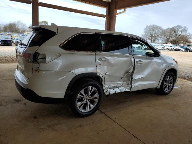 5TDZKRFH1GS125759 - 2016 TOYOTA HIGHLANDER LE WHITE photo 3