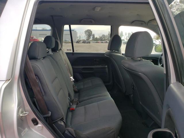 5FNYF28258B014055 - 2008 HONDA PILOT VP SILVER photo 10