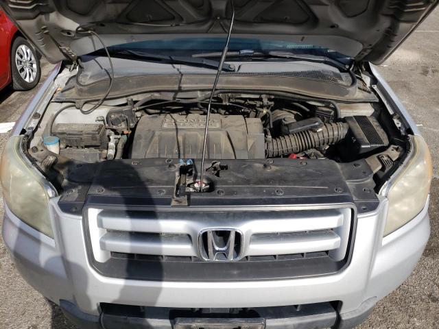 5FNYF28258B014055 - 2008 HONDA PILOT VP SILVER photo 11