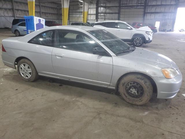 1HGEM22563L013712 - 2003 HONDA CIVIC LX SILVER photo 4