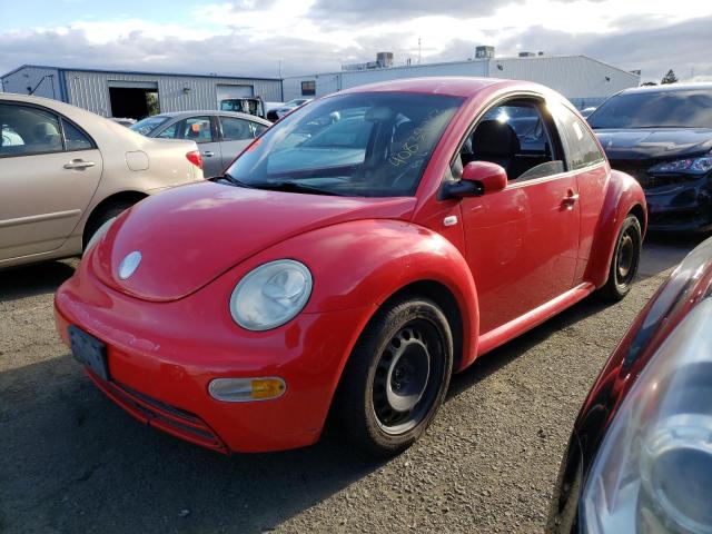 3VWBK21CX2M444264 - 2002 VOLKSWAGEN NEW BEETLE RED photo 1