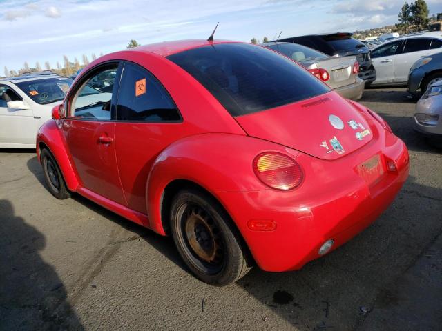 3VWBK21CX2M444264 - 2002 VOLKSWAGEN NEW BEETLE RED photo 2