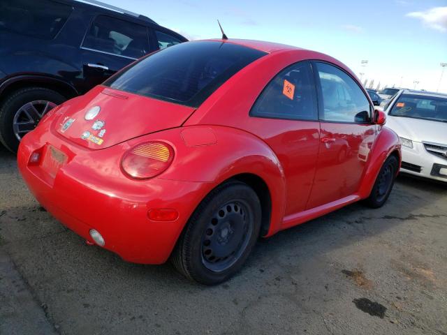 3VWBK21CX2M444264 - 2002 VOLKSWAGEN NEW BEETLE RED photo 3