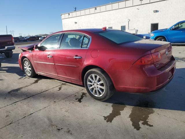 1G4HC5EM7BU112367 - 2011 BUICK LUCERNE CXL RED photo 2