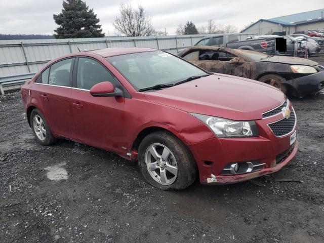 1G1PF5SC5C7209501 - 2012 CHEVROLET CRUZE LT RED photo 4