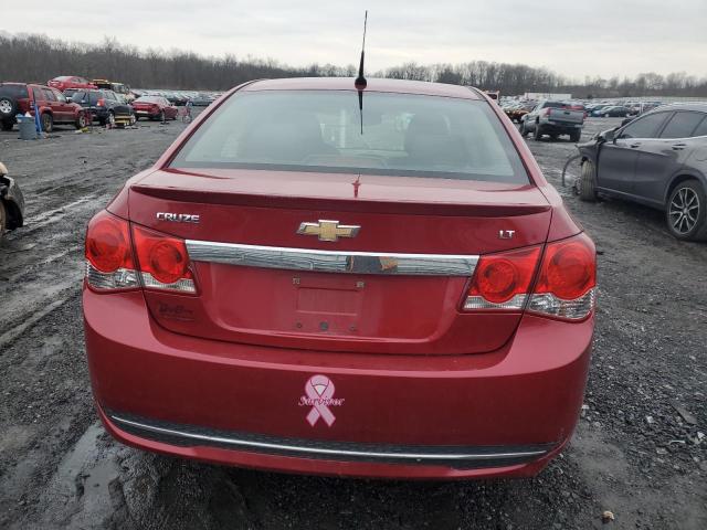 1G1PF5SC5C7209501 - 2012 CHEVROLET CRUZE LT RED photo 6