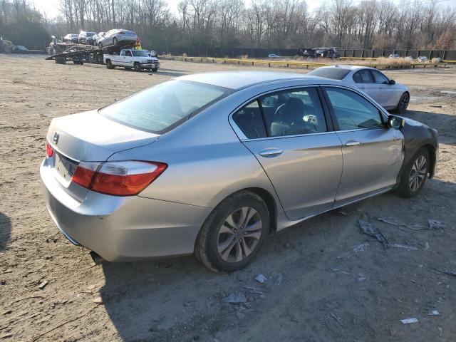 1HGCR2F3XEA250882 - 2014 HONDA ACCORD LX SILVER photo 3