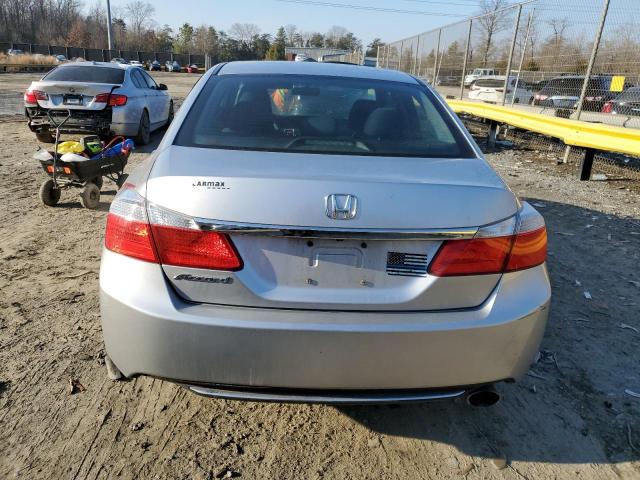 1HGCR2F3XEA250882 - 2014 HONDA ACCORD LX SILVER photo 6