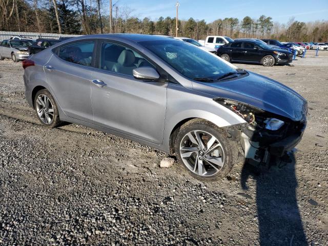 KMHDH4AE5EU107259 - 2014 HYUNDAI ELANTRA SE SILVER photo 4