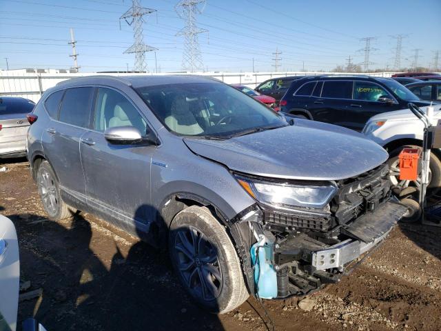 5J6RT6H91NL058462 - 2022 HONDA CR-V TOURING SILVER photo 4