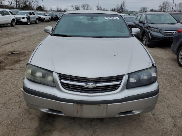 2G1WF55K659349914 - 2005 CHEVROLET IMPALA SILVER photo 5