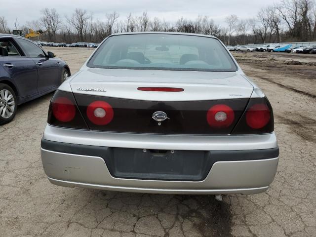 2G1WF55K659349914 - 2005 CHEVROLET IMPALA SILVER photo 6