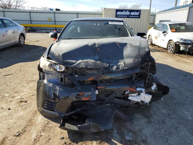 JTKJF5C71B3018137 - 2011 TOYOTA SCION TC BLACK photo 5