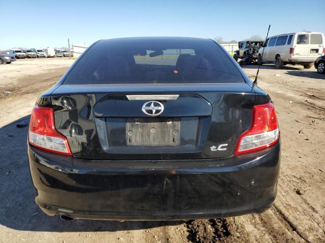 JTKJF5C71B3018137 - 2011 TOYOTA SCION TC BLACK photo 6