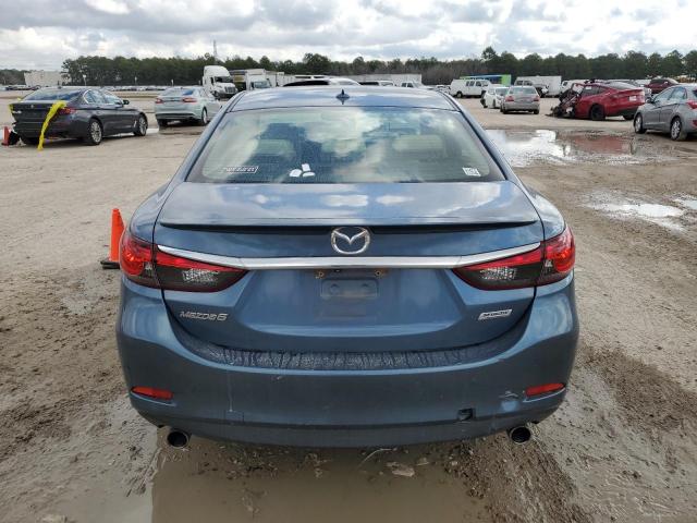 JM1GJ1W59F1206554 - 2015 MAZDA 6 GRAND TOURING BLUE photo 6