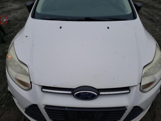 1FADP3E28EL127700 - 2014 FORD FOCUS S WHITE photo 11