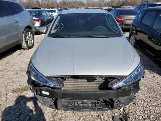 5NPD74LF6KH464338 - 2019 HYUNDAI ELANTRA SE SILVER photo 5