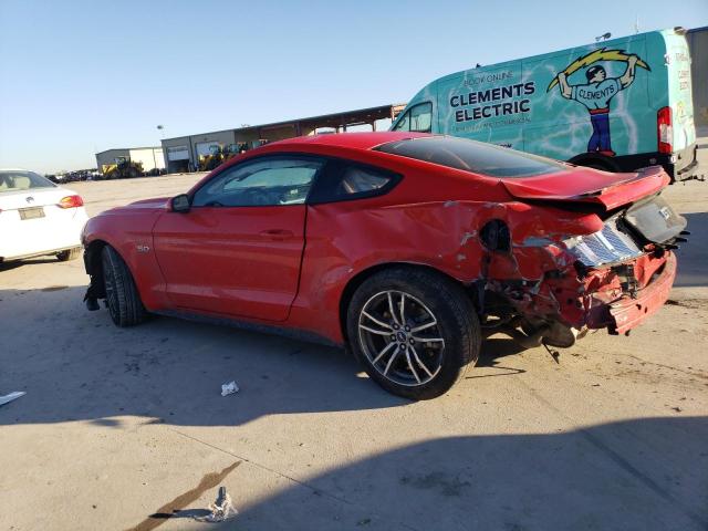 1FA6P8CF0H5328687 - 2017 FORD MUSTANG GT RED photo 2