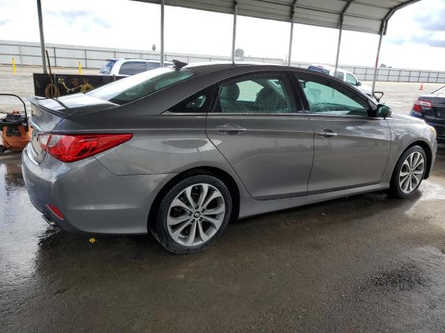 5NPEC4ACXEH854548 - 2014 HYUNDAI SONATA SE GRAY photo 3