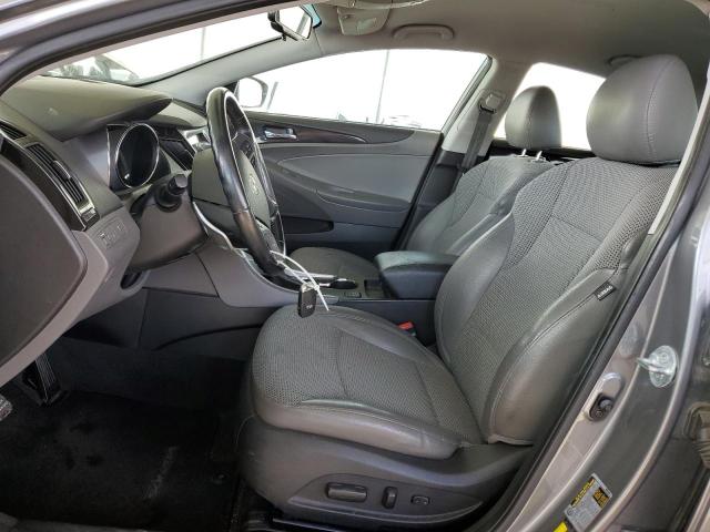 5NPEC4ACXEH854548 - 2014 HYUNDAI SONATA SE GRAY photo 7