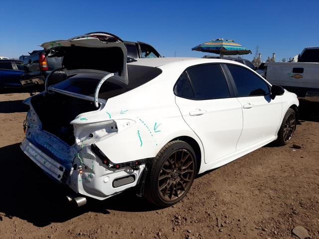 4T1G11AK5PU087572 - 2023 TOYOTA CAMRY SE NIGHT SHADE WHITE photo 3