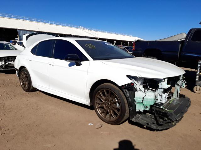 4T1G11AK5PU087572 - 2023 TOYOTA CAMRY SE NIGHT SHADE WHITE photo 4