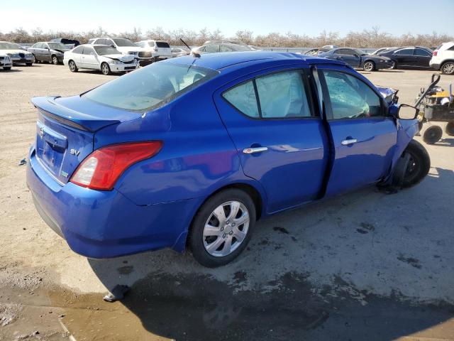 3N1CN7AP9GL904075 - 2016 NISSAN VERSA S BLUE photo 3