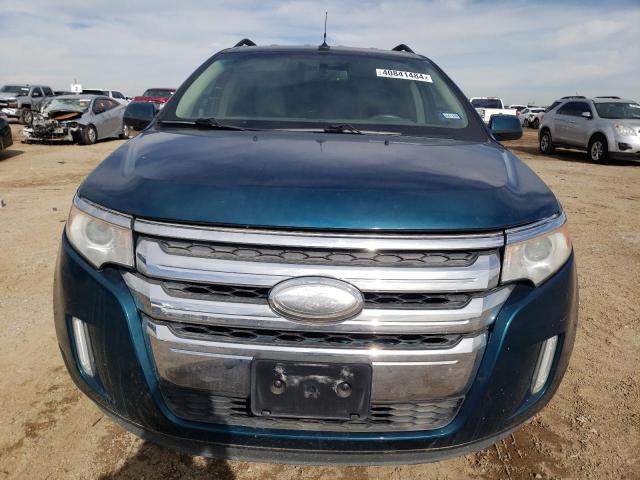 2FMDK3JC8BBB64843 - 2011 FORD EDGE SEL BLUE photo 5