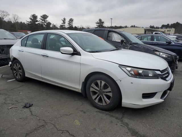 1HGCR2F30FA090464 - 2015 HONDA ACCORD LX WHITE photo 4