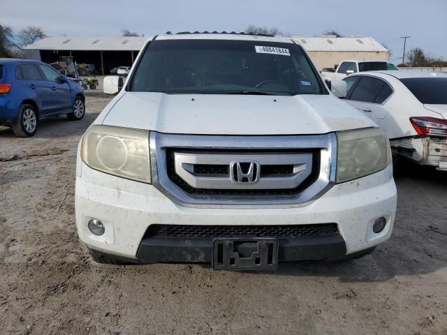 5FNYF3H51AB006282 - 2010 HONDA PILOT EXL WHITE photo 5