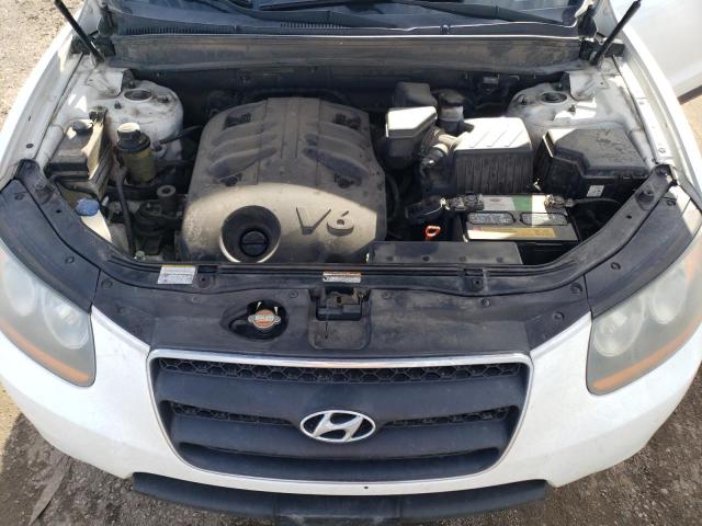 5NMSH73E38H164856 - 2008 HYUNDAI SANTA FE SE WHITE photo 11